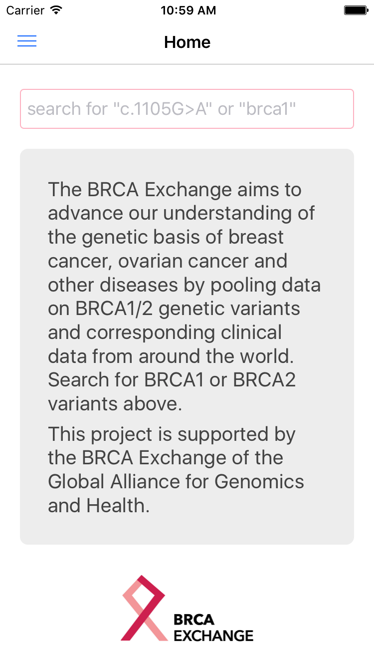 BRCA Exchange